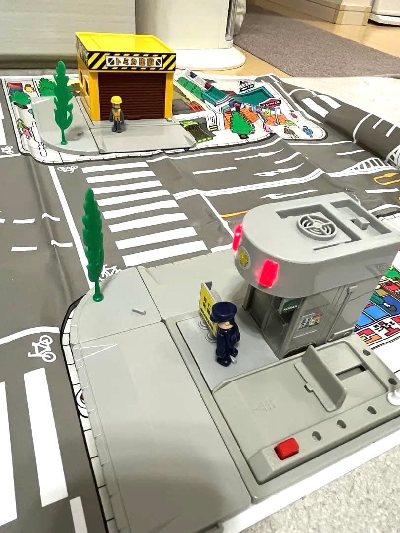 希少 はじめてのトミカタウンセット エネオス 消防署 タイムズ マップ 初期