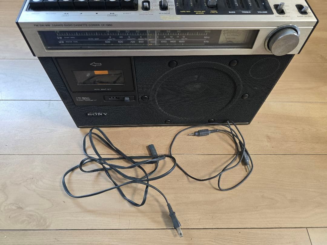 SONY CF-1990 ラジカセ