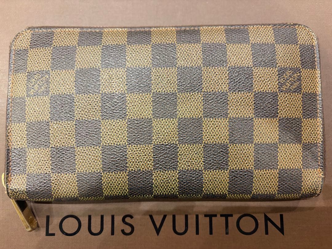 最終価格　百貨店購入品　LOUIS VUITTON ダミエ長財布　ルイ・ヴィトン