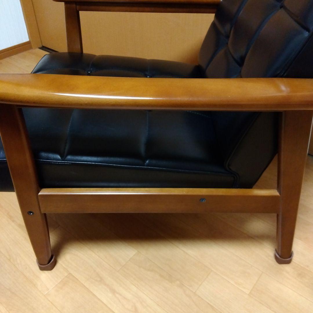 カリモク60Kチェア　1シーター　スタンダードブラック