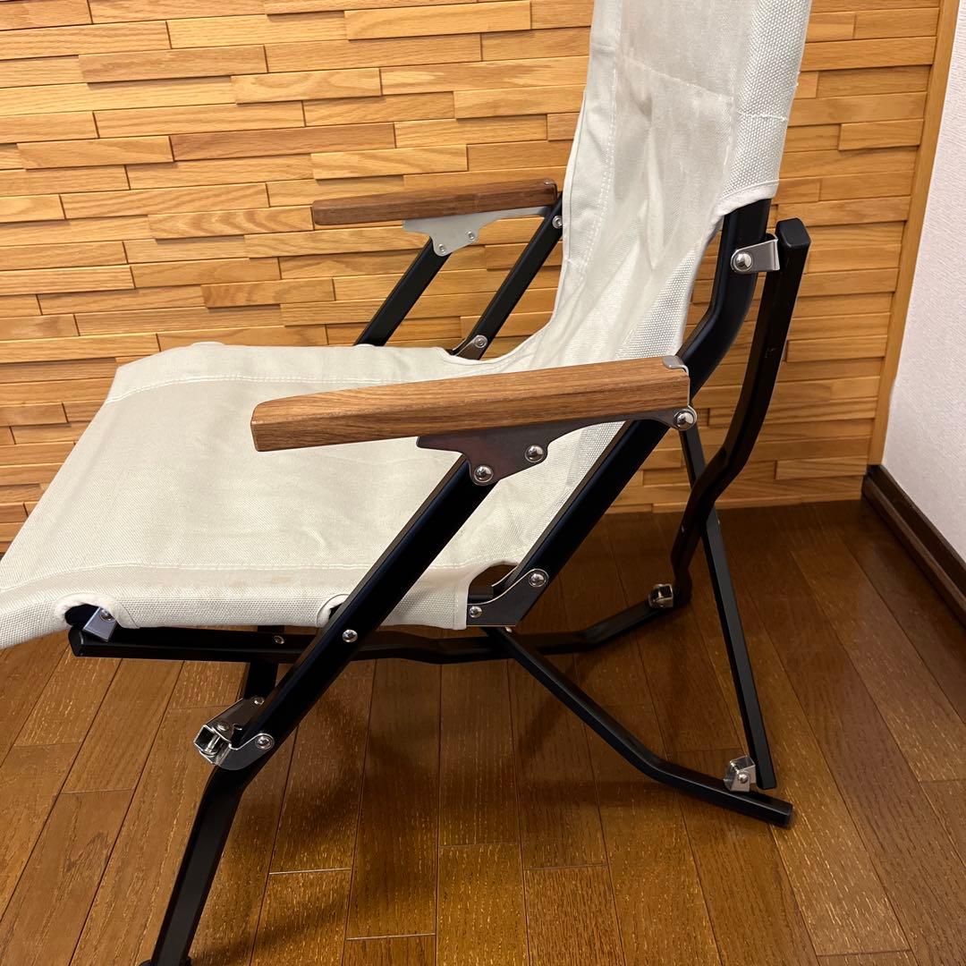  peak ローチェア ショート アイボリー①