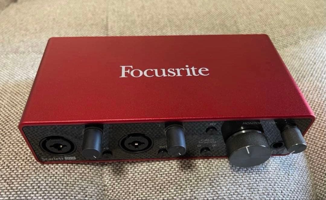 Focusrite Scarlett 2i2 3rd オーディオインターフェイス