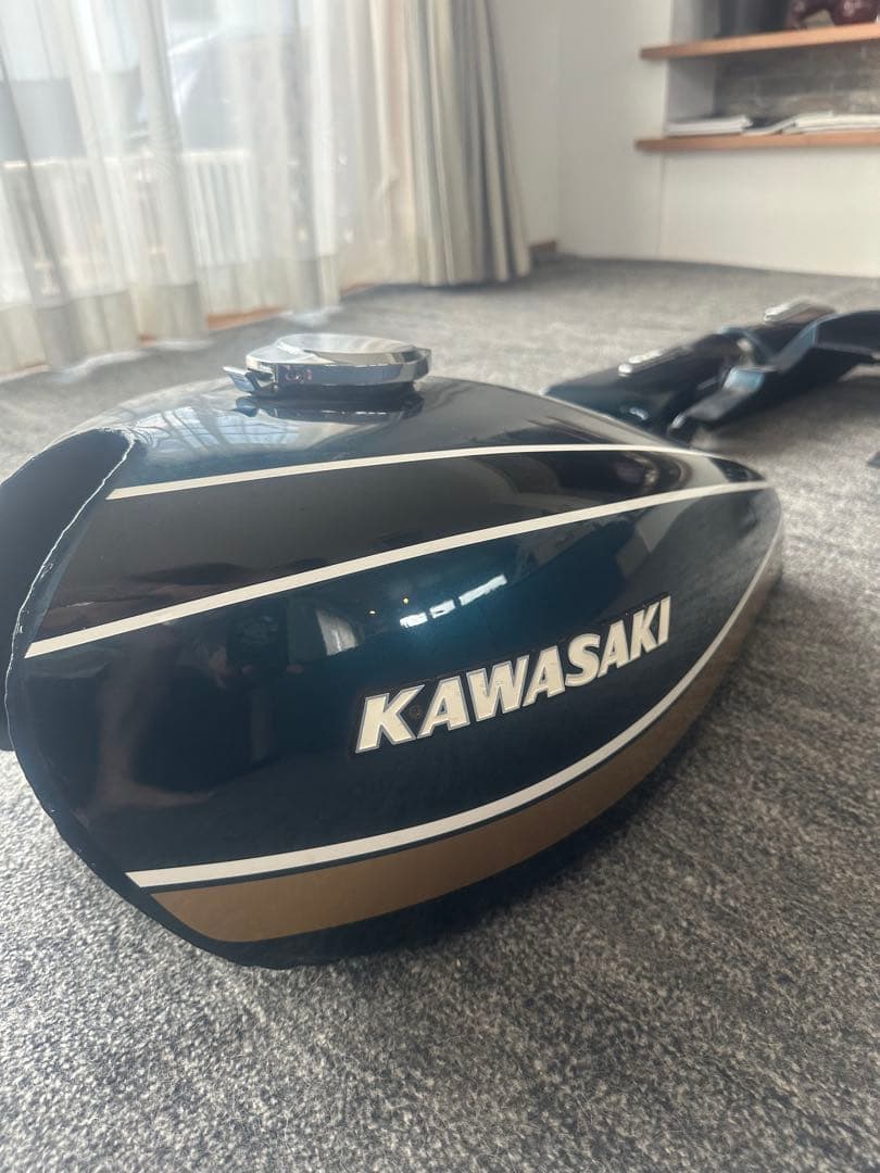 KAWASAKI Z1外装セット青玉虫　社外　ドレミコレクション　z1z2