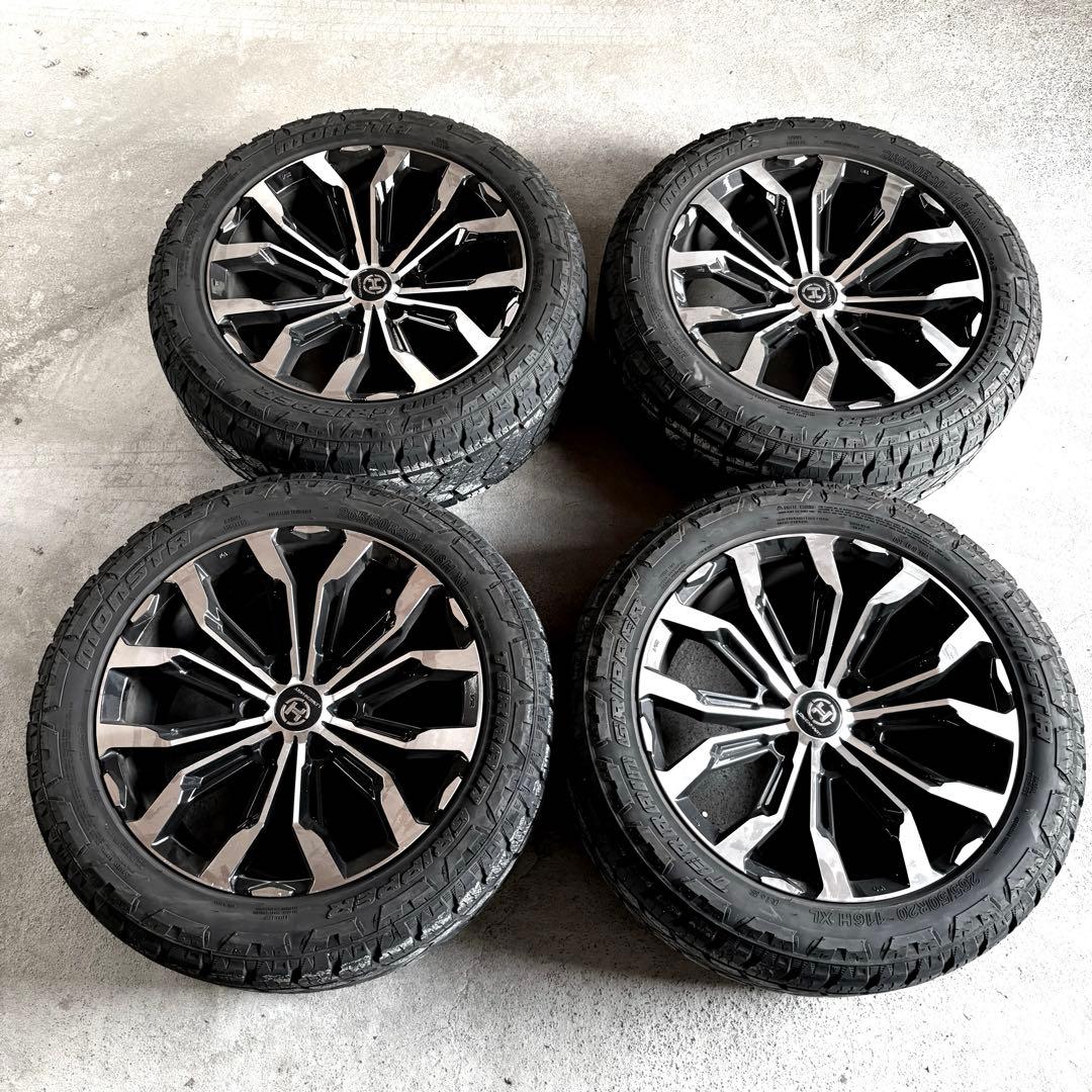 【LOWENHART】GXL106 20インチ265/50R20４本セット