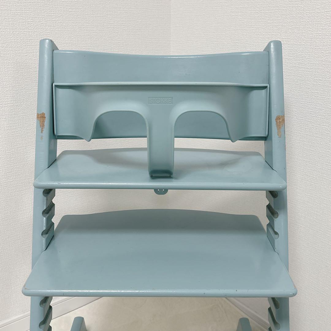 人気色 ストッケ トリップトラップ アクアブルー S/N6