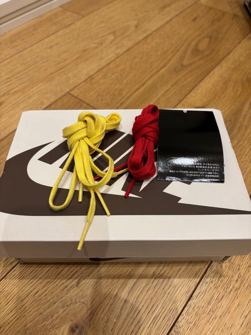 エアジョーダン1low トラヴィススコット　カナリー　15センチ