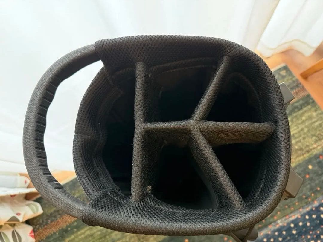 BRIEFING スタンドキャディバッグ 限定色　ブラック/オレンジ