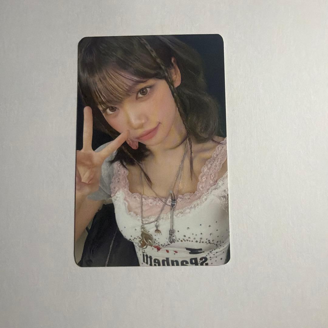 LESSERAFIM チェウォン お渡し会 トレカ　ファンレター　chaewon