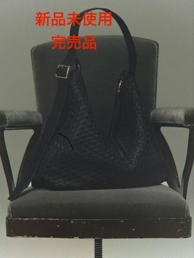 Llife COW LEATHER MESH BAG新品