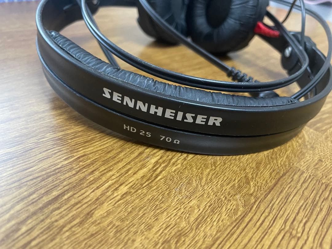 【高橋】Sennheiser HD 25 有線ヘッドセット ブラック