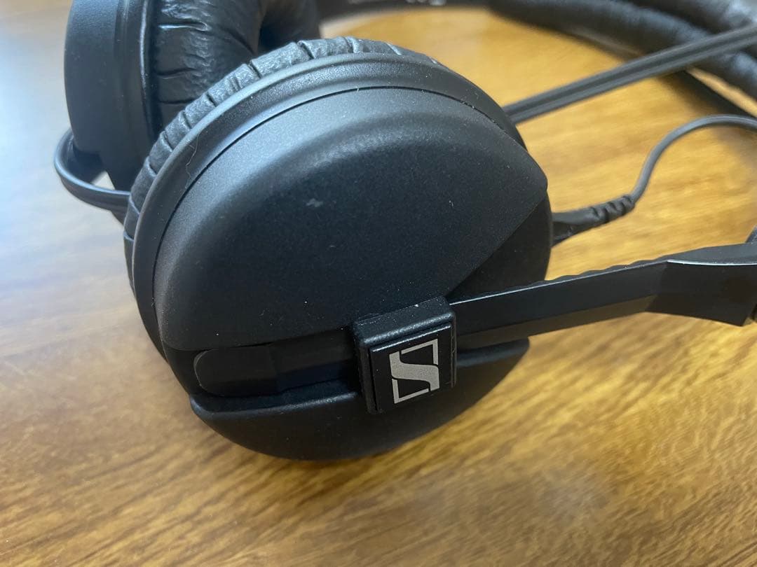 【高橋】Sennheiser HD 25 有線ヘッドセット ブラック