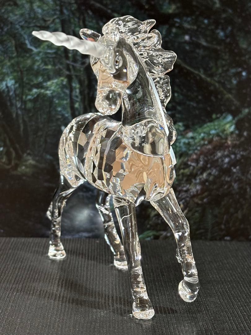 スワロフスキー【僕　凛々しいでしょ？】ユニコーン