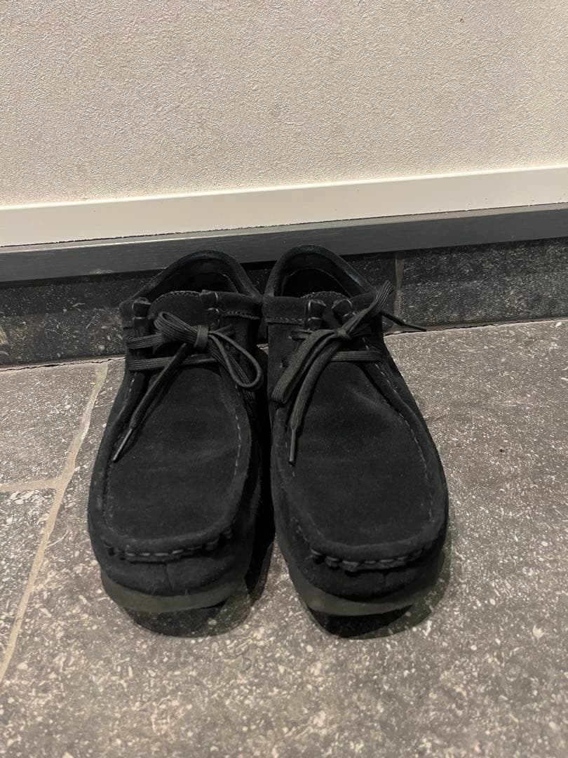 靴 clarks wallabee gore-tex