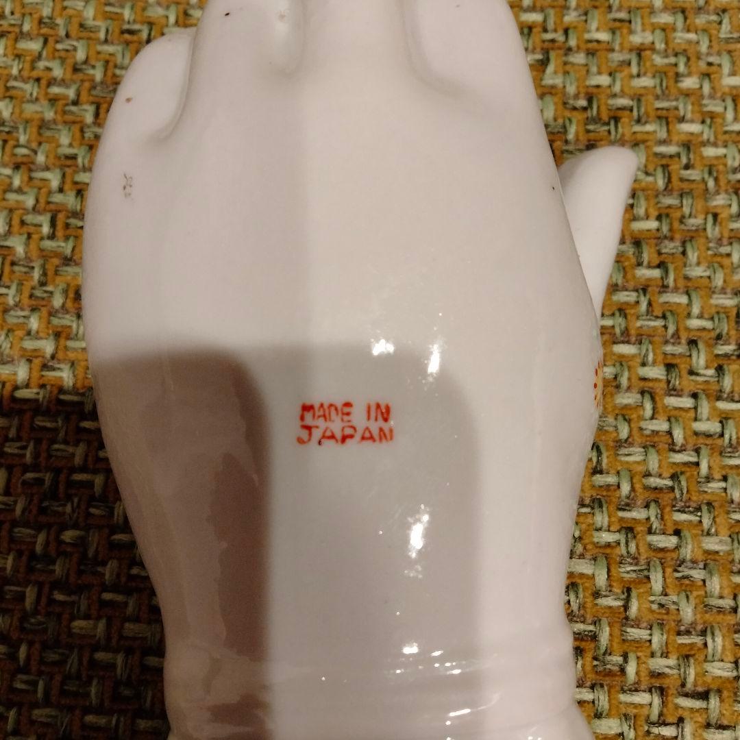 S*様 ハンド　手　花柄　オブジェ　置物　ビンテージ　レア　ドット　タトゥー　レ