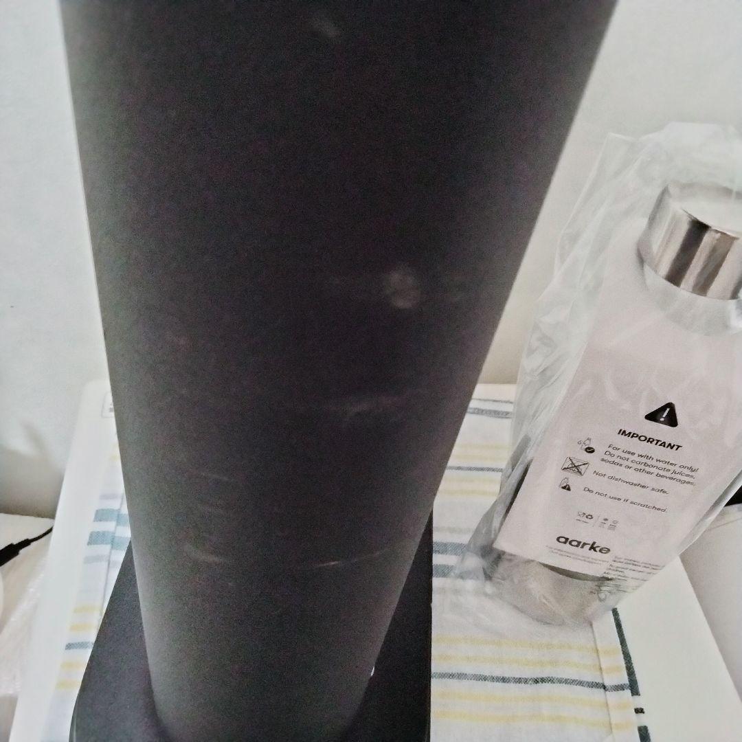 アールケ AARKE　炭酸水メーカー　カーボネーター3　マッドブラック　588