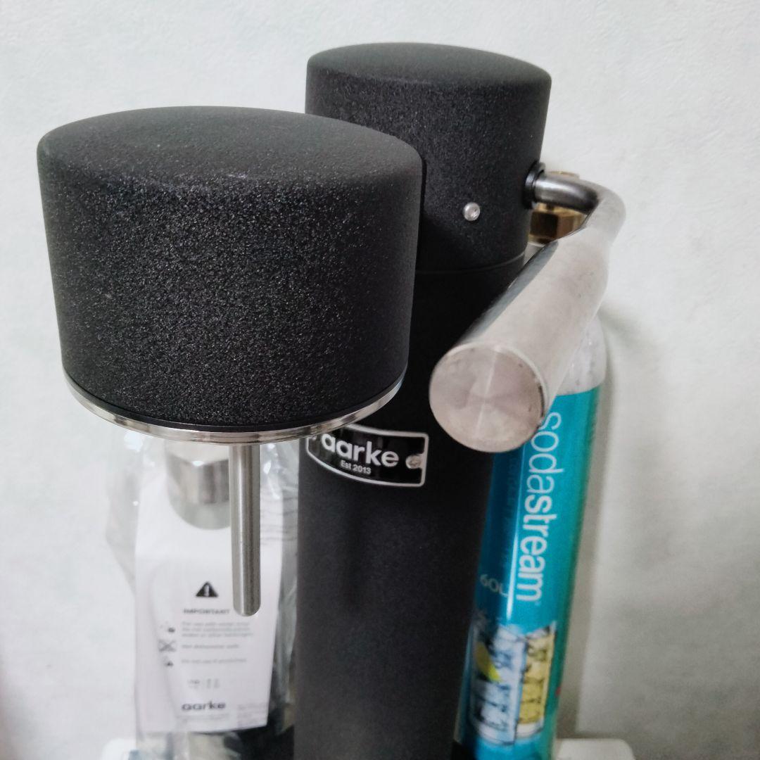 アールケ AARKE　炭酸水メーカー　カーボネーター3　マッドブラック　588