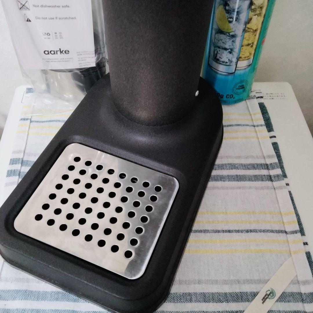 アールケ AARKE　炭酸水メーカー　カーボネーター3　マッドブラック　588