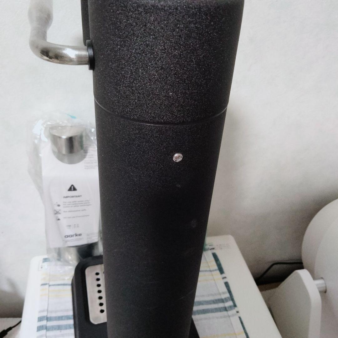 アールケ AARKE　炭酸水メーカー　カーボネーター3　マッドブラック　588