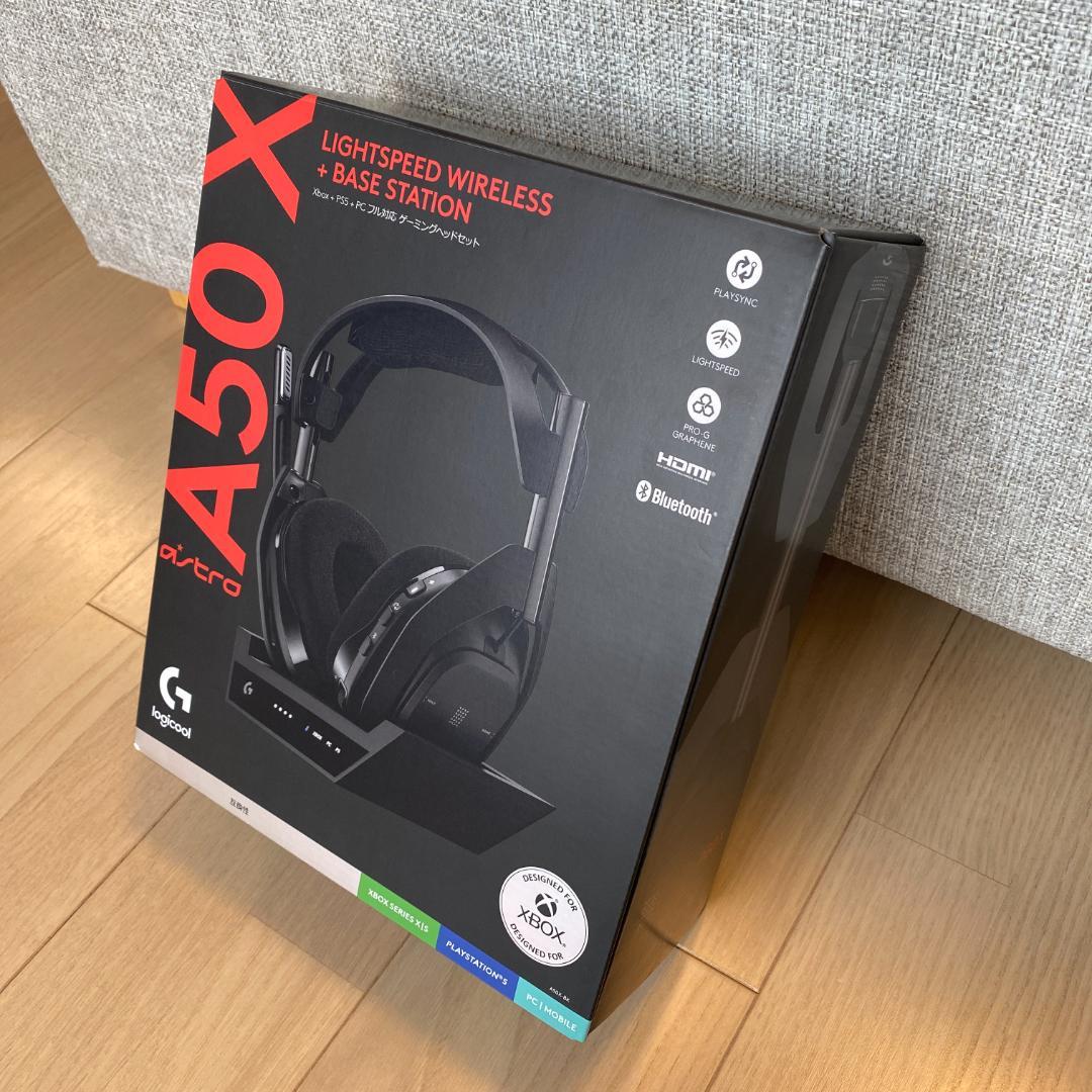 Logicool GヘッドセットASTRO A50X-BK LIGHTSPEED