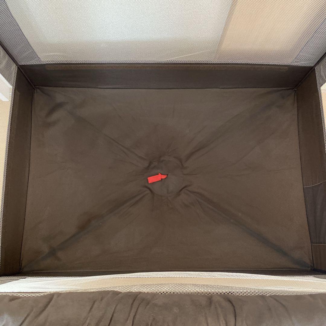 アップリカ ココネル エアープラス ベビーベッド チョコレート 折りたたみ