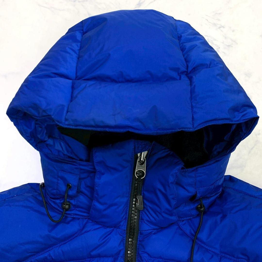 ポロラルフローレン ダウンベスト ビッグポニー 星条旗ワッペン 青 L　D863