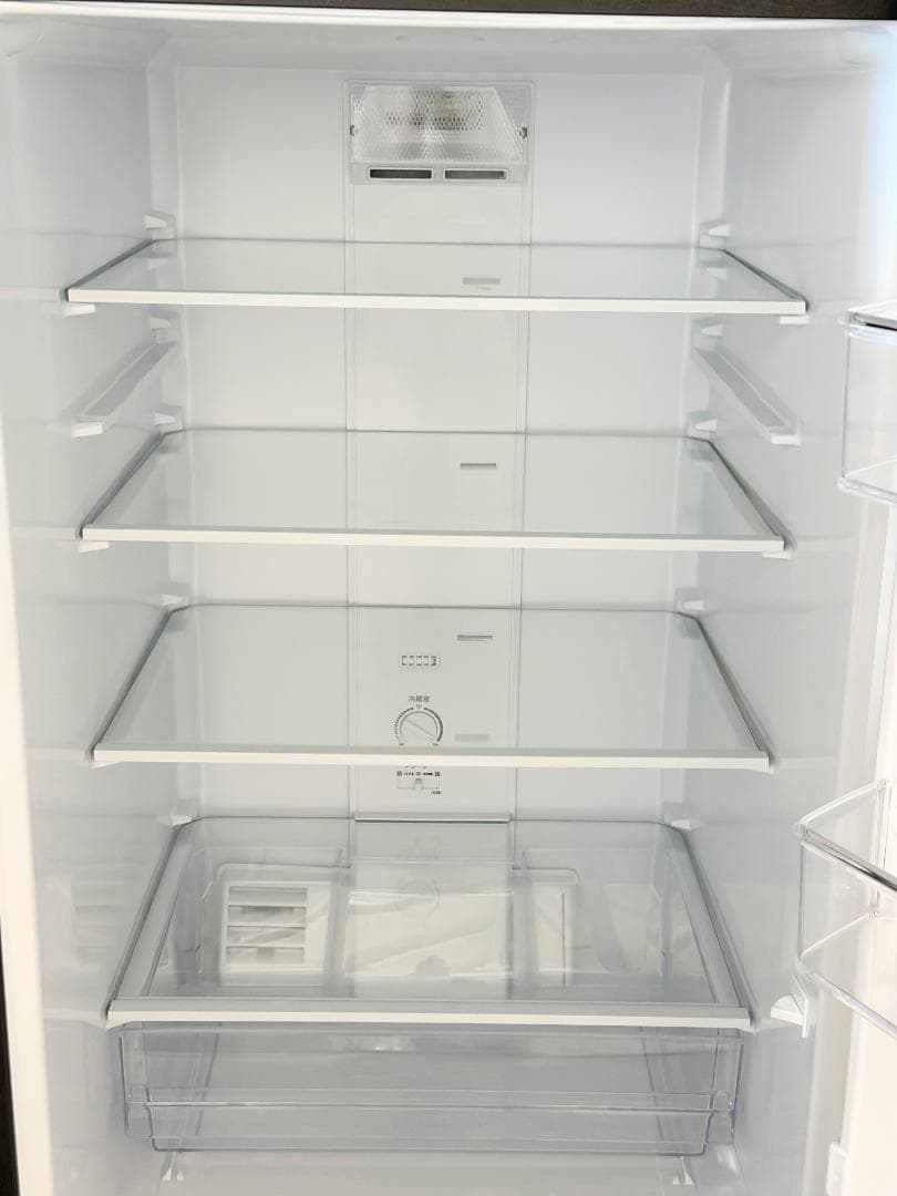 アクア 2ドア冷蔵庫 201L 右開き AQR-20E2(K) 2023年製