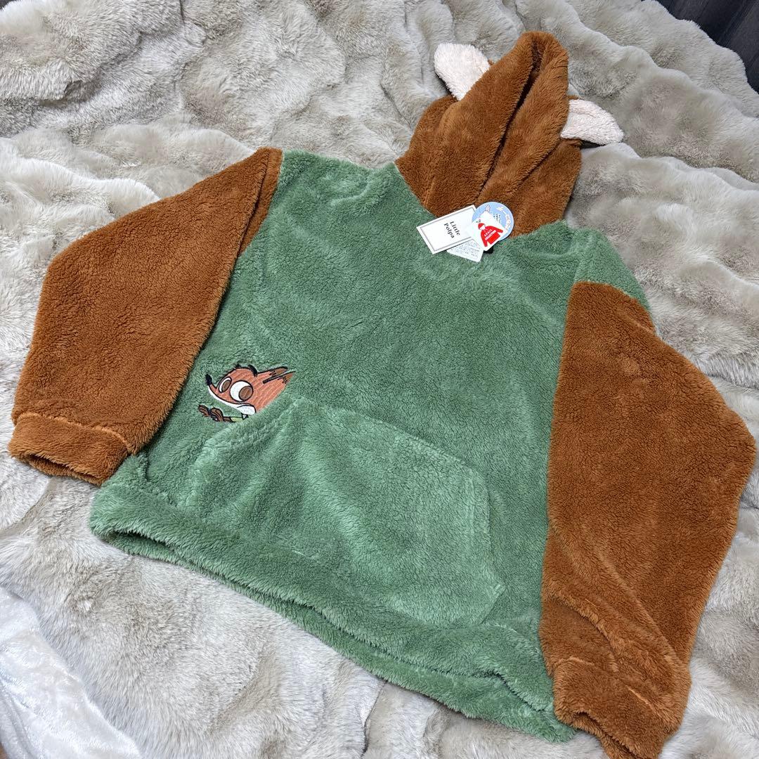 【⭐️レア⭐️】ズートピアもこもこボアパーカー　ニック&ジュディセット