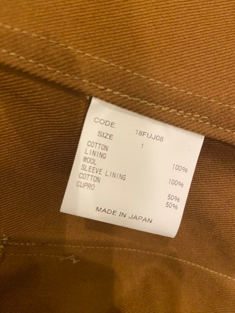 ジャケット・アウター URU TOKYO MACKINAW JACKET 18FUJ08