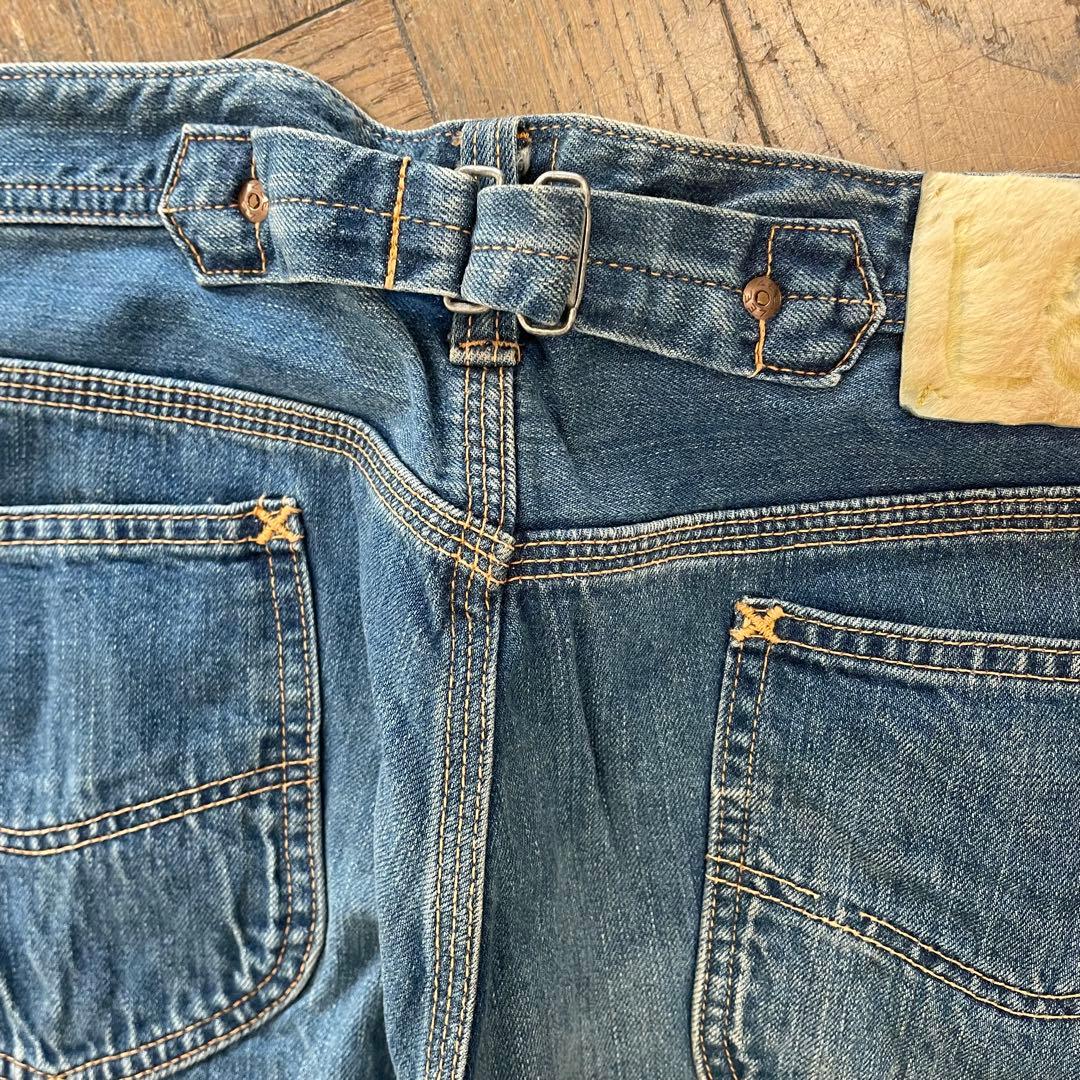 Lee シンチバック 尾錠 付き ビンテージ 90年代 101 ハラコ w31