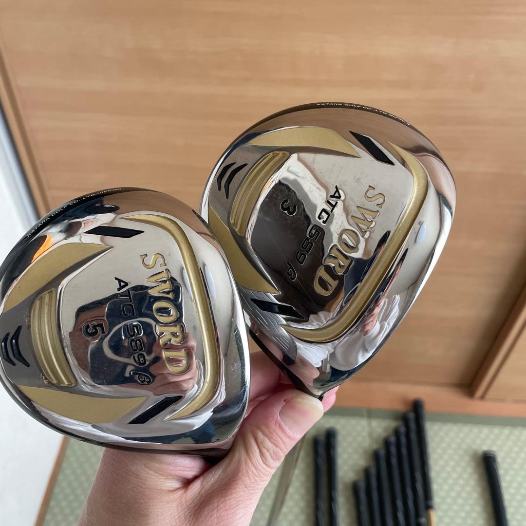 SWORD スウォード ATC589β 初心者　メンズカタナゴルフ　クラブセット