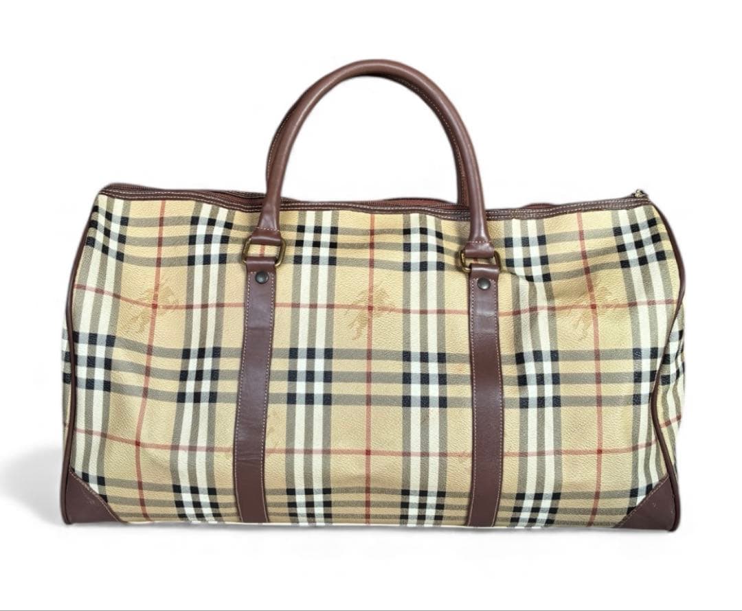 最終値下げ❗️バーバリーボストンバッグBurberrysヴィンテージ