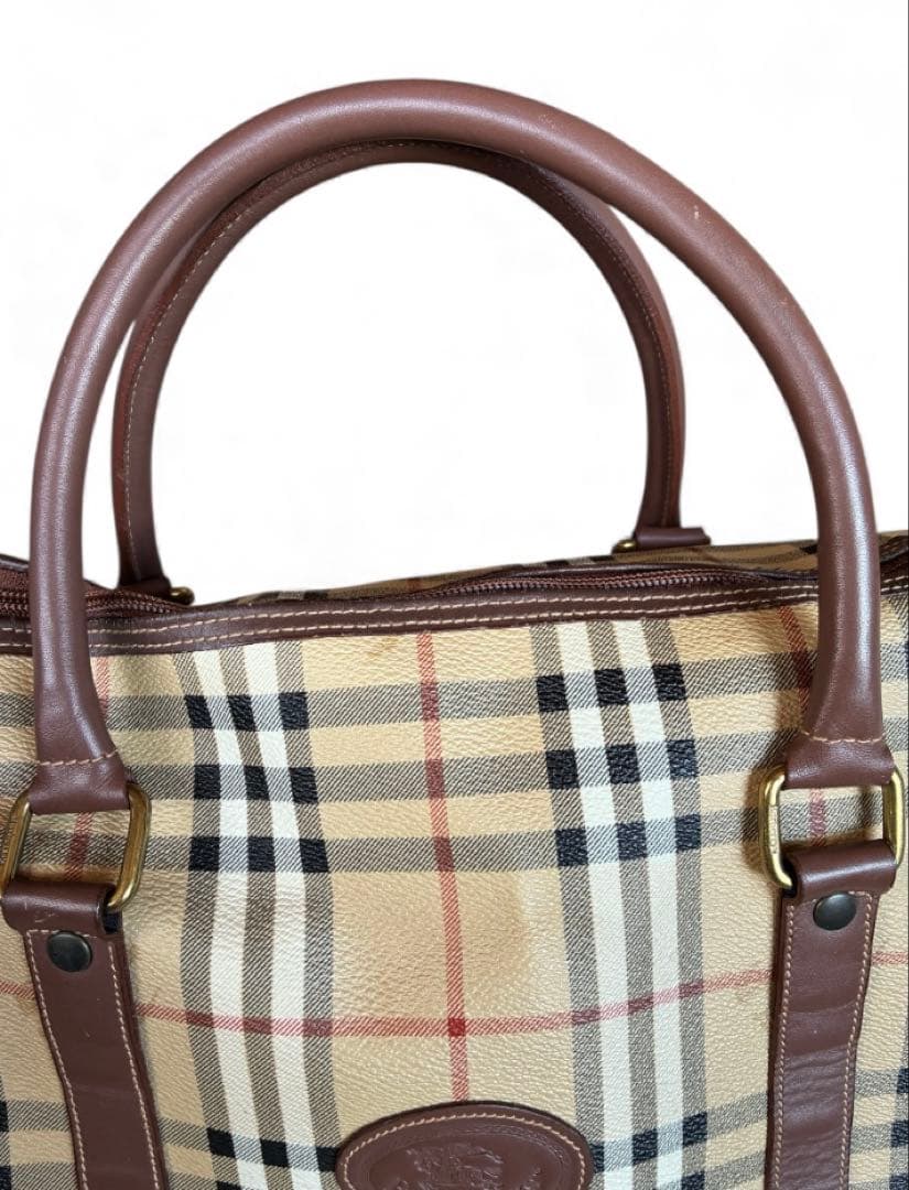 最終値下げ❗️バーバリーボストンバッグBurberrysヴィンテージ