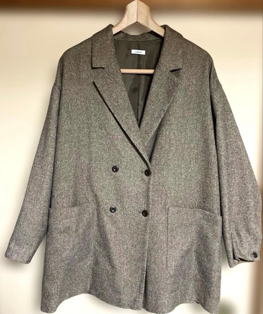 ルフ LUEUF リラックス ダブル ジャケット 新品未使用