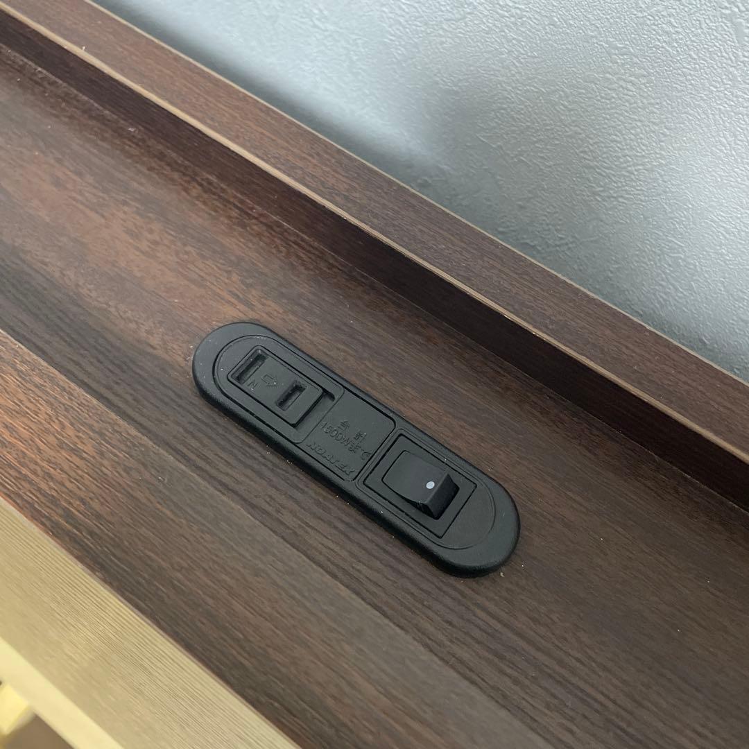 フランスベッド　ダブルベッド　マットレス付き　ベッドフレーム　引き出し