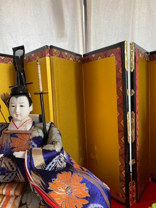 ひな人形　7段　廣栄　白鶴雛