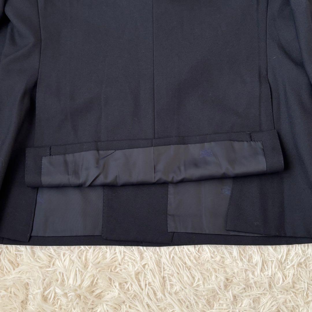 美品✨ バーバリーズ 紺ブレ ダブルテーラードジャケット 金ボタン ネイビー