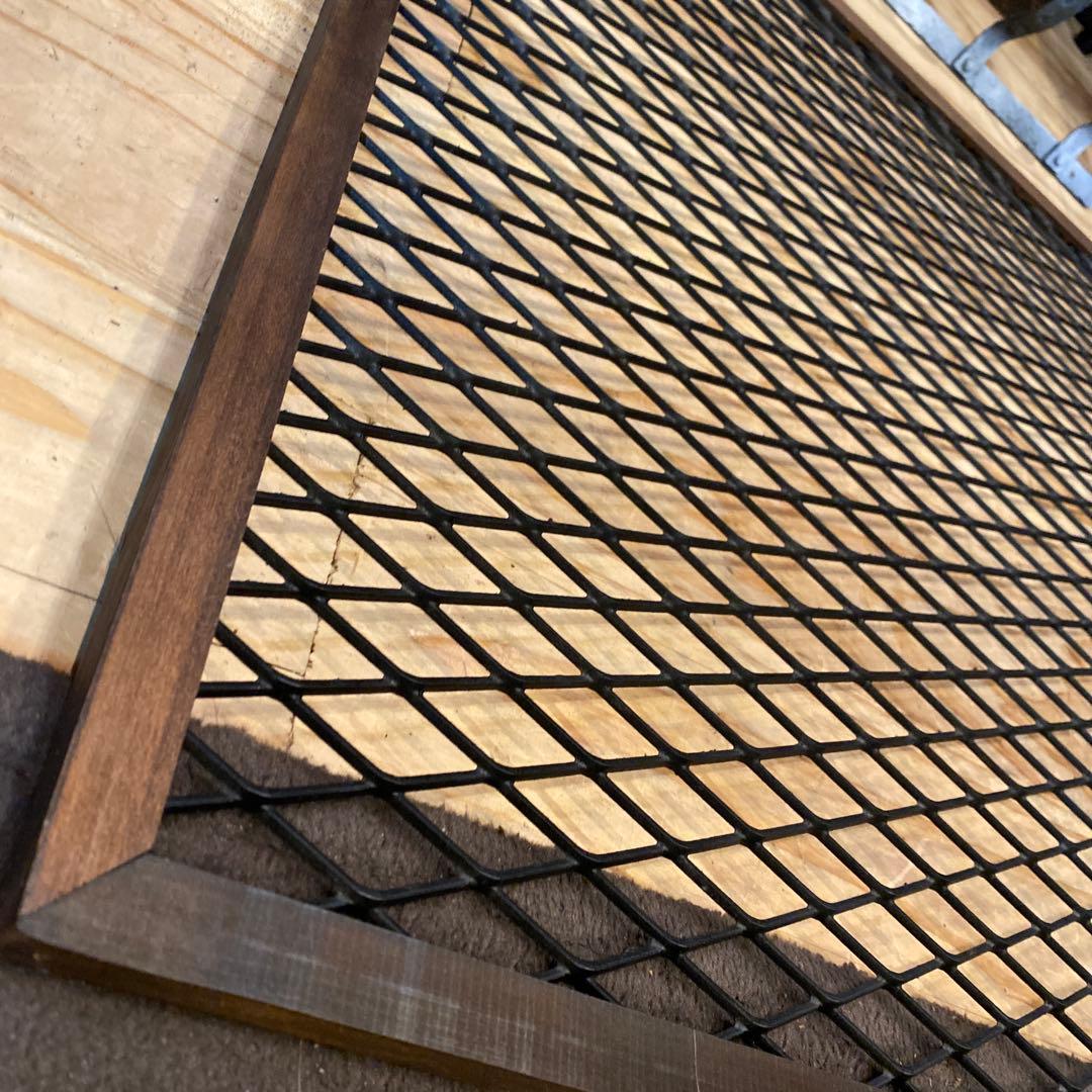 木枠アイアンフェンス　大