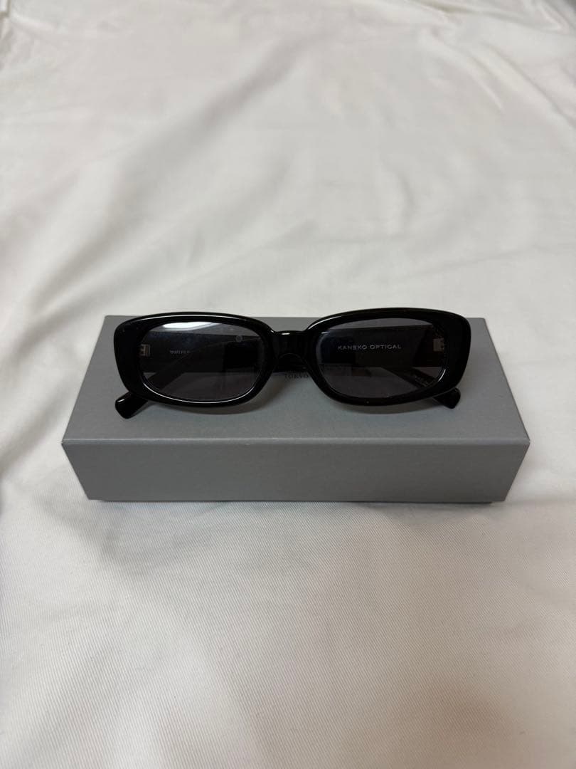 UNITED ARROWSサングラス ブラック　金子眼鏡