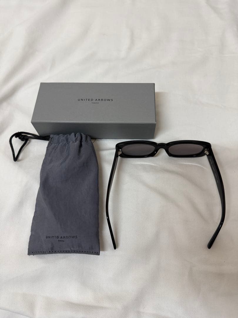 UNITED ARROWSサングラス ブラック　金子眼鏡