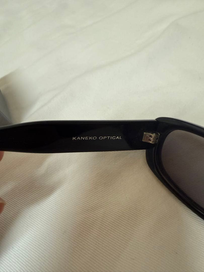 UNITED ARROWSサングラス ブラック　金子眼鏡