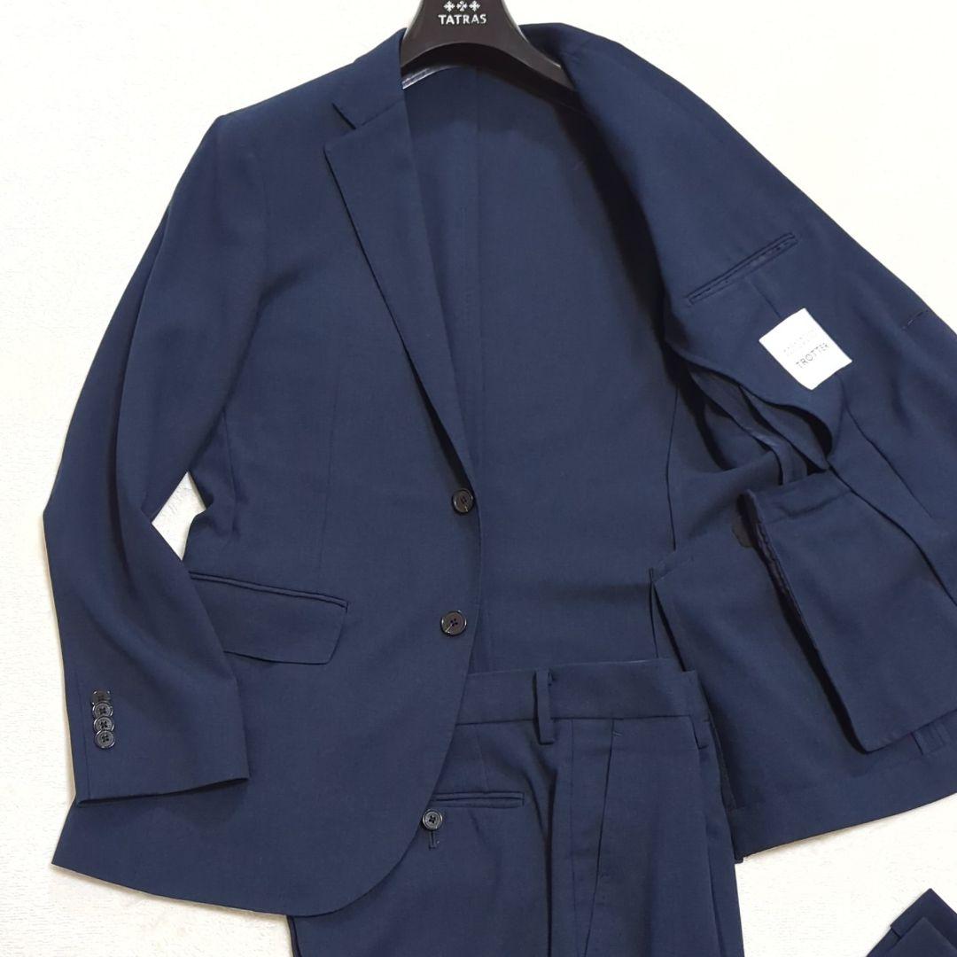 38R/40 マッキントッシュフィロソフィートロッター セットアップ スーツ 紺