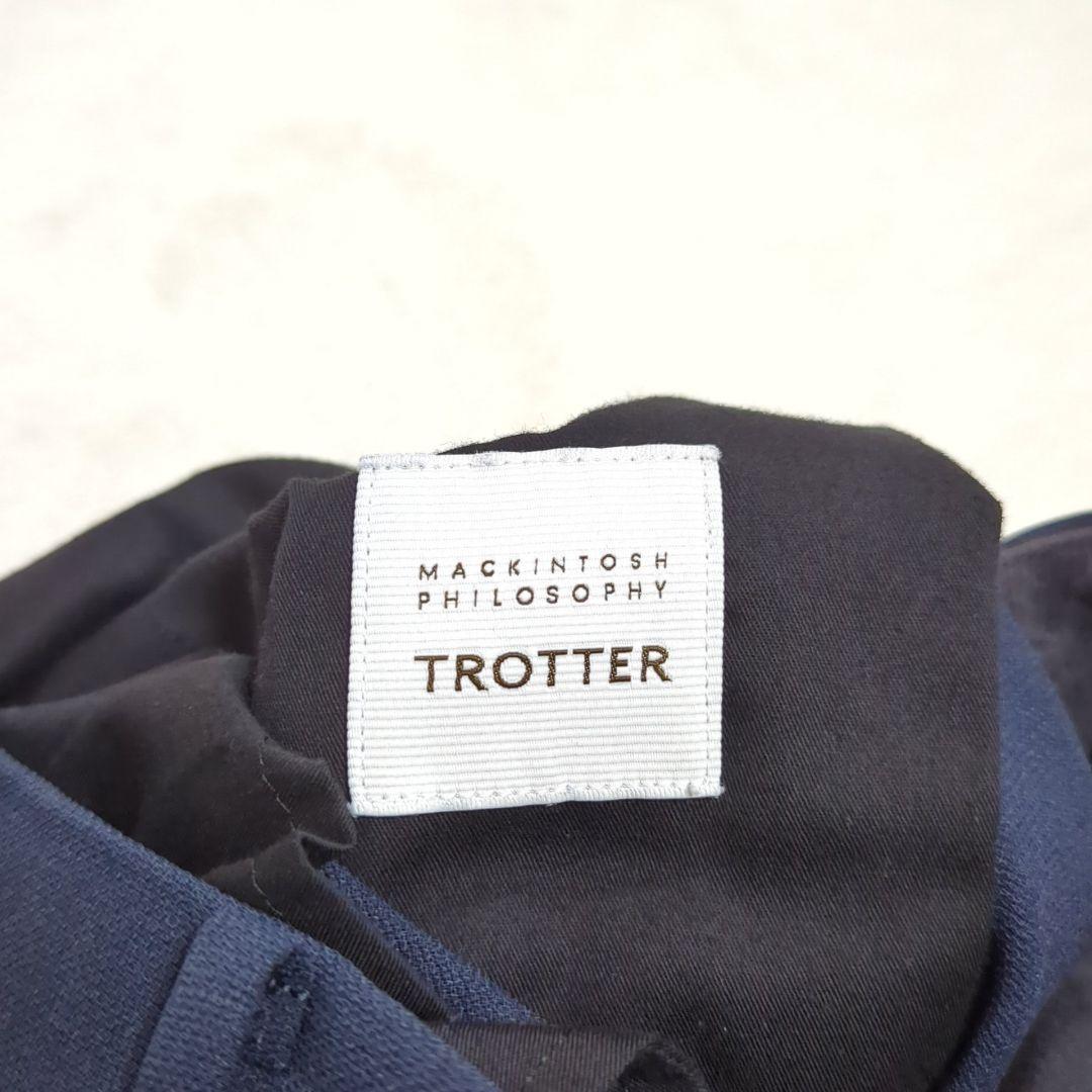 38R/40 マッキントッシュフィロソフィートロッター セットアップ スーツ 紺
