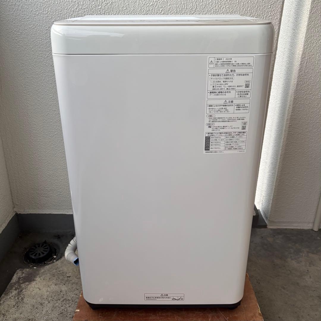福岡市近郊限定】　2025年製 7.0kg パナソニック 洗濯機 NA-F7B3