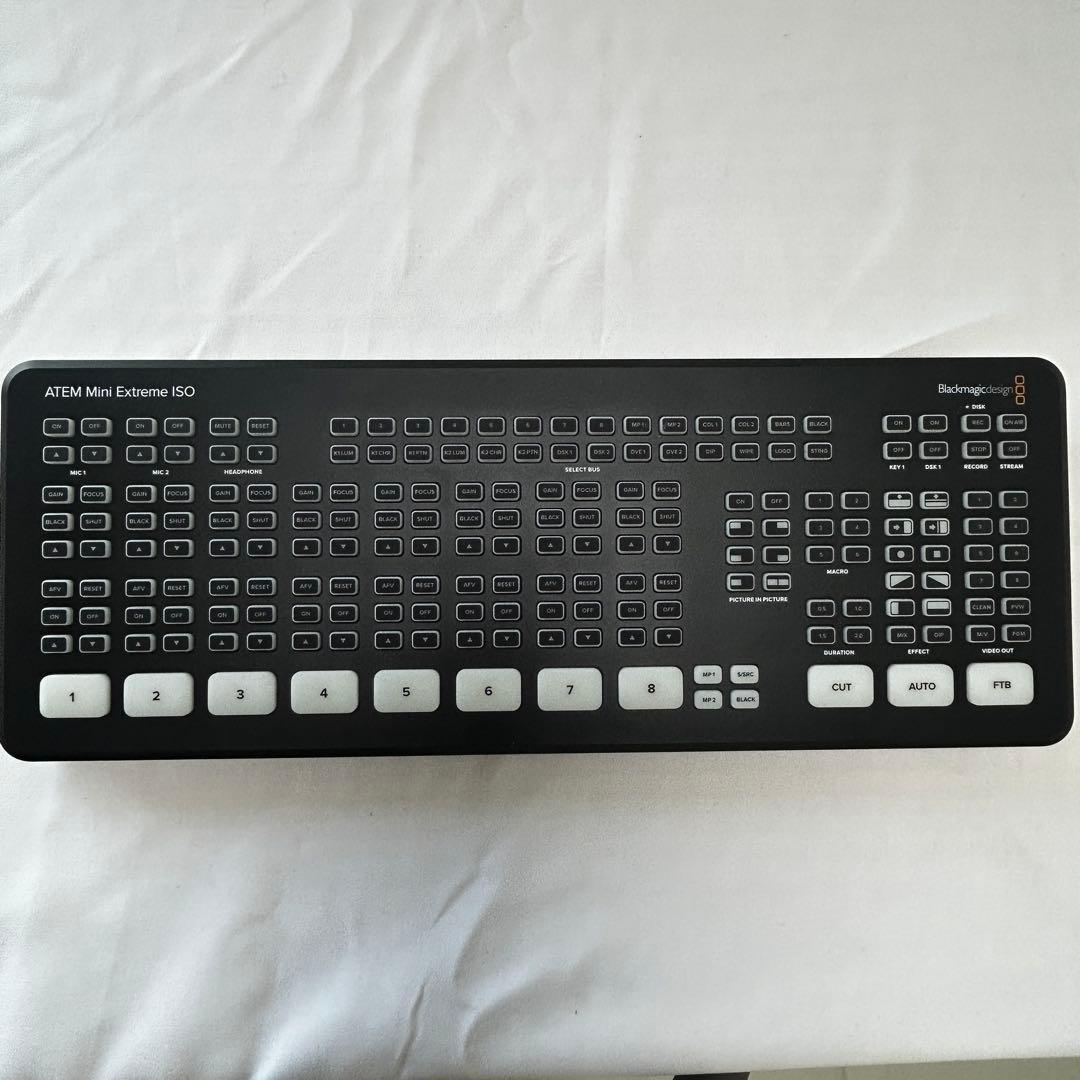 ATEM Mini Extreme ISO ライブストリーミング機器