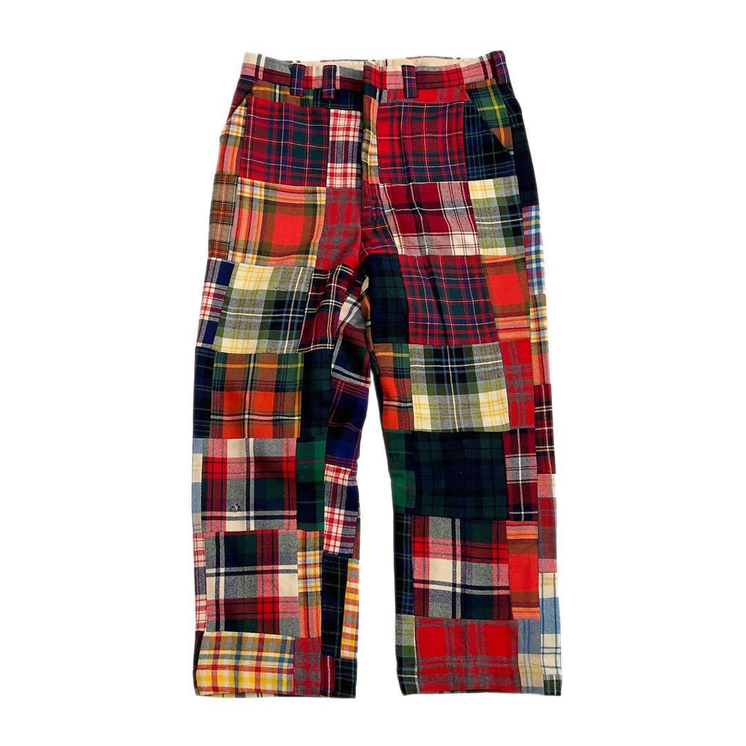 80s Brooks Brothers パッチワークパンツ タロン ヴィンテージ