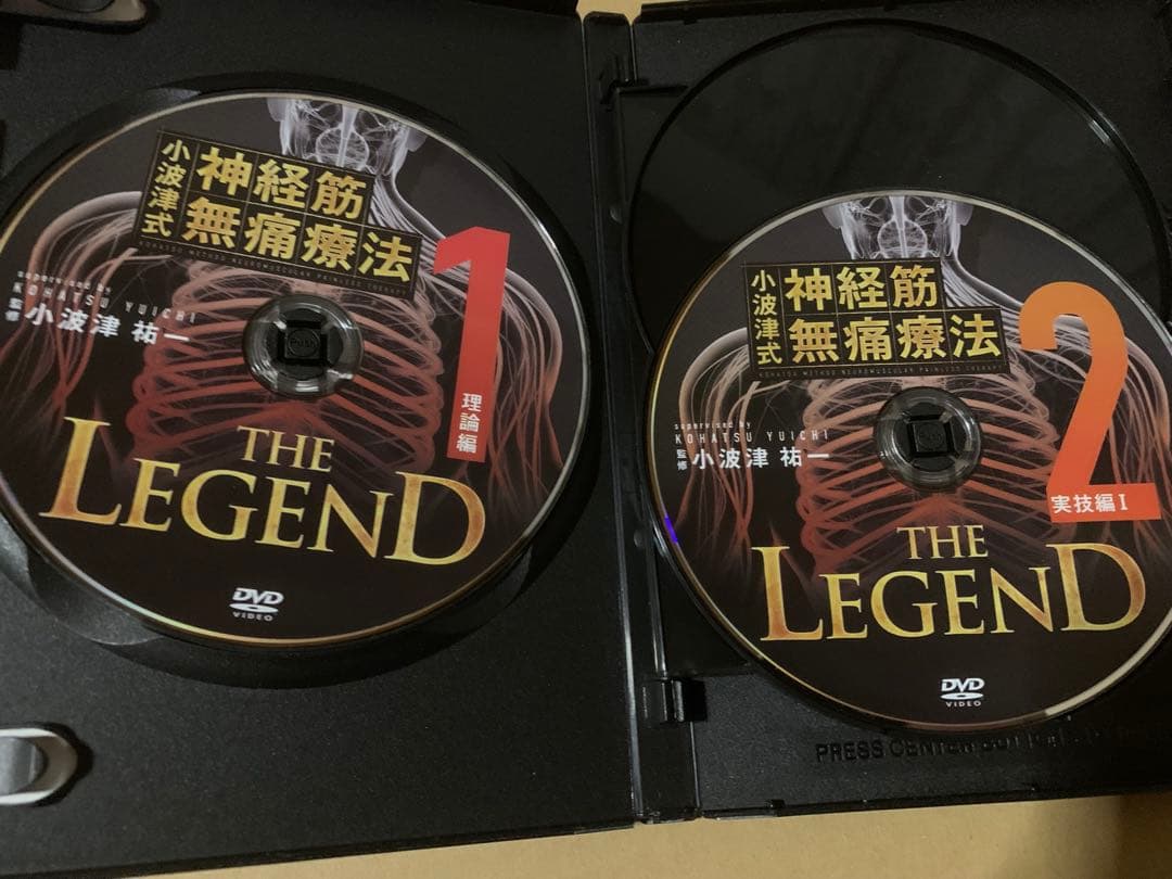 小波津式神経筋無痛療法 THE LEGEND DVD