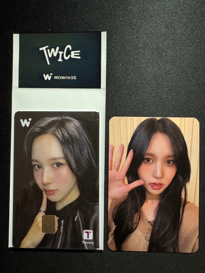 TWICE　ミナ　MINA　WOWPASS　ワオパス　１０周年特典トレカセット②