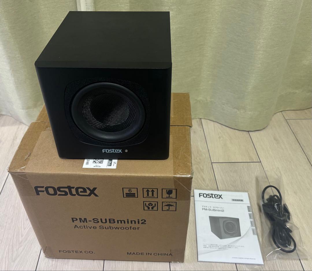 FOSTEX PM-SUBmini2 アクティブサブウーファー