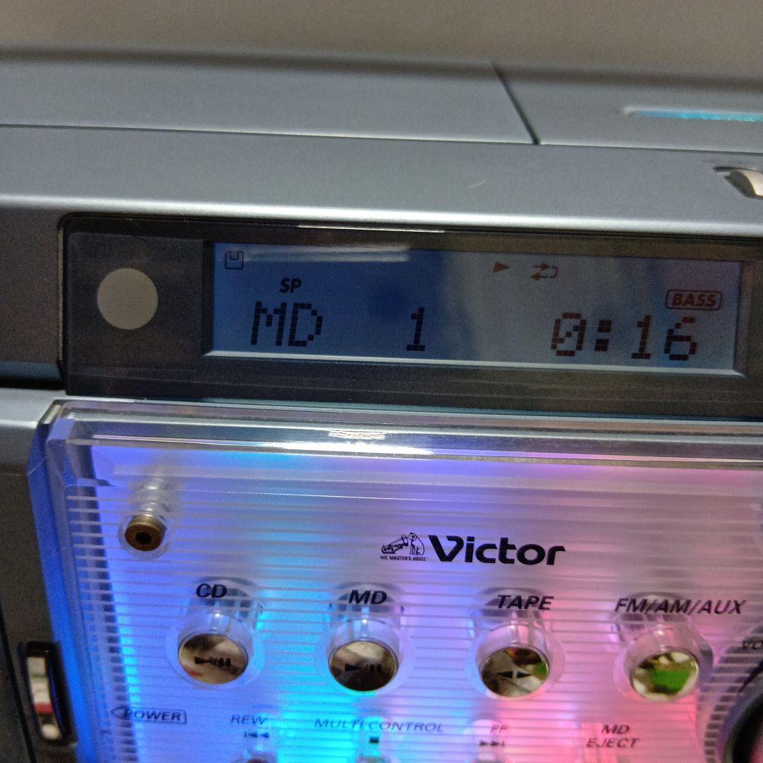 Victor Clavia CD/MDポータブルシステムRC-ZX25MD-A