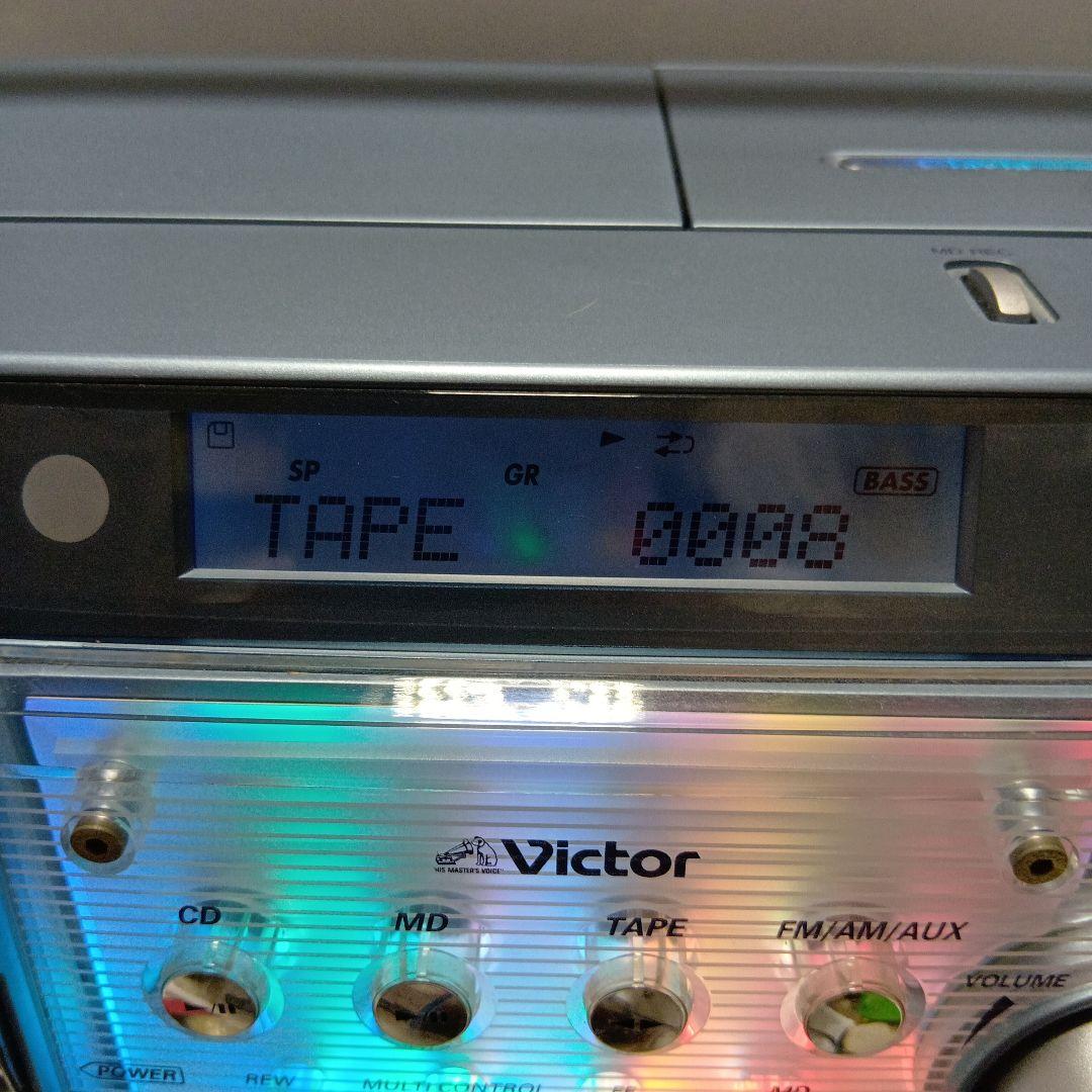 Victor Clavia CD/MDポータブルシステムRC-ZX25MD-A